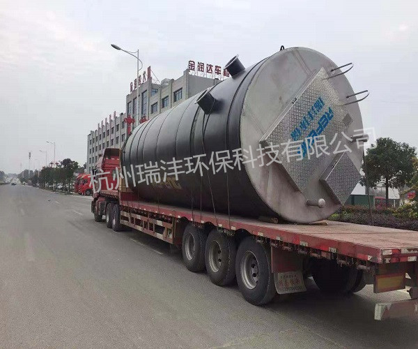 不銹鋼供水預制泵站